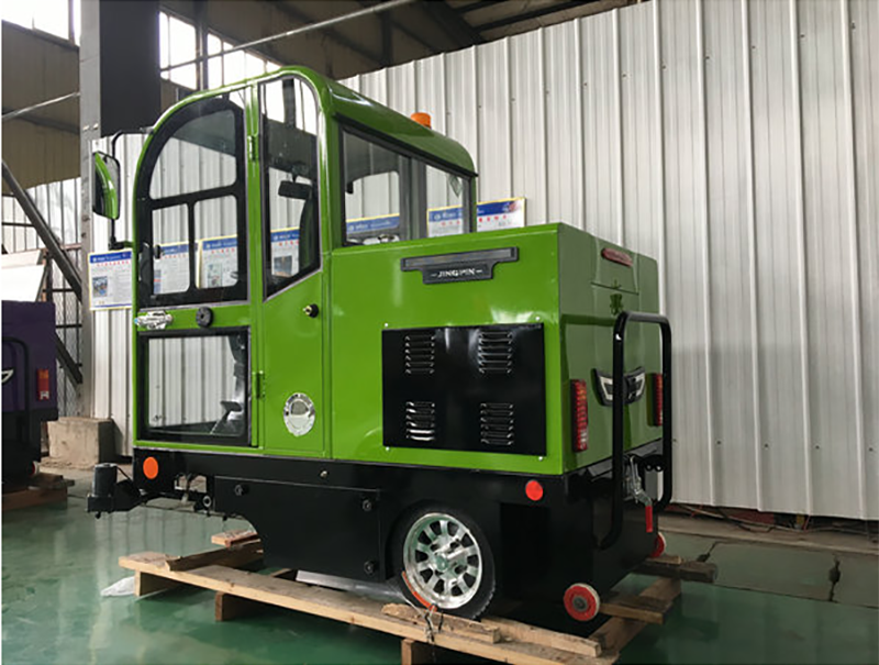 程力威三輪全封閉五刷電動(dòng)掃地車