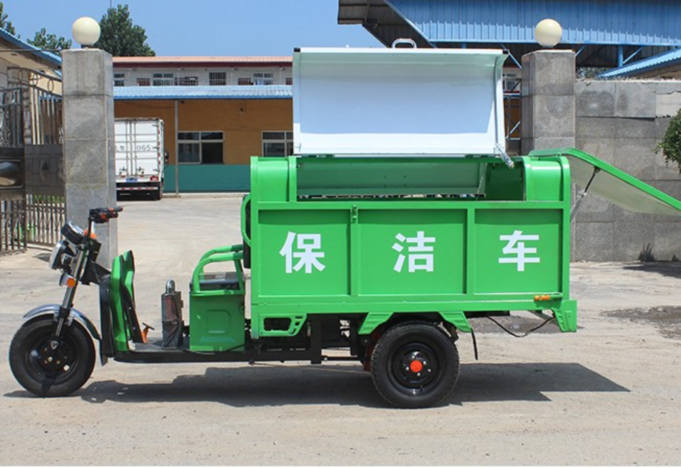 新能源電動三輪保潔車帶液壓自卸(電動三輪保潔車)
